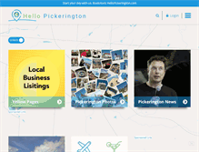 Tablet Screenshot of hellopickerington.com